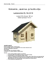 Preview for 36 page of Lemeks Palmako EL16-2218 Manual