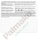 Preview for 2 page of Lemeks Palmako FRAD28-2929 Manual