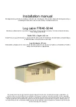 Preview for 3 page of Lemeks Palmako FRI40-5044 Installation Manual