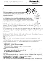 Preview for 25 page of Lemeks Palmako HENRY MV100-4420 Assembly, Installation And Maintenance Instructions