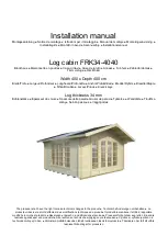 Preview for 3 page of Lemeks Palmako IRENE FRK34-4040 Installation Manual