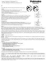 Предварительный просмотр 12 страницы Lemeks PALMAKO KALEV MV100-4720 Assembly, Installation And Maintenance Manual