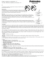 Предварительный просмотр 27 страницы Lemeks PALMAKO KALEV MV100-4720 Assembly, Installation And Maintenance Manual