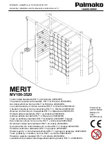 Lemeks Palmako MERIT MV100-3520 Assembly, Installation And Maintenance Instructions предпросмотр