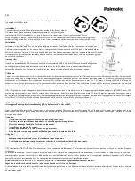 Предварительный просмотр 21 страницы Lemeks Palmako MV44-1015 Assembly, Installation And Maintenance Manual