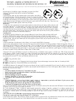 Preview for 11 page of Lemeks Palmako MV70-3121 Assembly, Installation And Maintenance Instructions