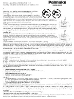 Preview for 20 page of Lemeks Palmako MV70-3731 Assembly, Installation And Maintenance Instructions