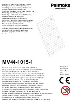 Preview for 25 page of Lemeks Palmako MV70-6046 Assembly, Installation And Maintenance Manual