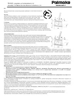 Предварительный просмотр 10 страницы Lemeks Palmako Sofia MV90-3620 Assembly, Installation And Maintenance Instructions