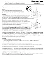 Предварительный просмотр 11 страницы Lemeks Palmako Sofia MV90-3620 Assembly, Installation And Maintenance Instructions