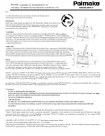 Предварительный просмотр 13 страницы Lemeks Palmako Sofia MV90-3620 Assembly, Installation And Maintenance Instructions