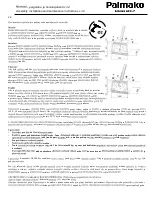 Предварительный просмотр 19 страницы Lemeks Palmako Sofia MV90-3620 Assembly, Installation And Maintenance Instructions