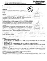 Предварительный просмотр 20 страницы Lemeks Palmako Sofia MV90-3620 Assembly, Installation And Maintenance Instructions