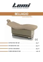 LEMI BELLAGIO 1M Instructions For Use Manual preview