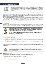 Preview for 4 page of LEMI TESERA 1-3-4M Original Instructions Manual