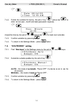 Предварительный просмотр 14 страницы LEMIS DM-250.3 Owner'S Manual