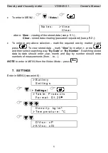 Предварительный просмотр 8 страницы LEMIS VDM-250.1 Owner'S Manual