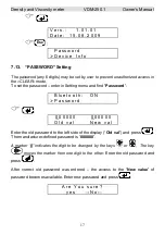 Предварительный просмотр 17 страницы LEMIS VDM-250.1 Owner'S Manual