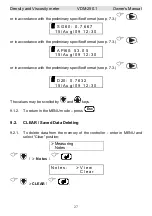 Preview for 27 page of LEMIS VDM-250.1 Owner'S Manual