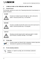 Preview for 12 page of LEMKEN Ecospray Sirius 10 Operating Instructions Manual