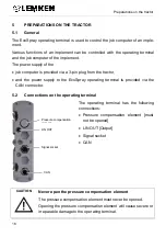 Preview for 16 page of LEMKEN Ecospray Sirius 10 Operating Instructions Manual