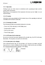 Preview for 73 page of LEMKEN Ecospray Sirius 10 Operating Instructions Manual