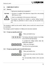 Preview for 83 page of LEMKEN Ecospray Sirius 10 Operating Instructions Manual