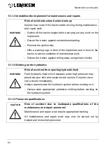 Preview for 64 page of LEMKEN Opal 090 B Operating Instructions Manual