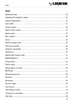 Preview for 78 page of LEMKEN Opal 090 B Operating Instructions Manual