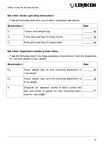 Preview for 25 page of LEMKEN Rubin 12 U Operating Instructions Manual