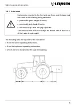 Preview for 27 page of LEMKEN Rubin 9 U + K U Operating Instructions Manual