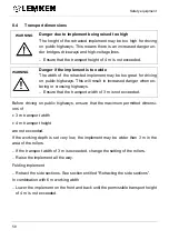 Preview for 60 page of LEMKEN Rubin 9 U + K U Operating Instructions Manual