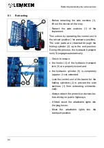 Preview for 62 page of LEMKEN Rubin 9 U + K U Operating Instructions Manual