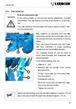 Preview for 71 page of LEMKEN Rubin 9 U + K U Operating Instructions Manual