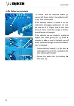 Preview for 74 page of LEMKEN Rubin 9 U + K U Operating Instructions Manual