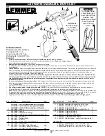 Предварительный просмотр 22 страницы Lemmer DC1600 Owner'S Manual