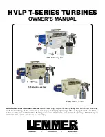 Предварительный просмотр 1 страницы Lemmer HVLP T Series Owner'S Manual