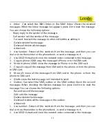 Preview for 13 page of Lemon Duo 302 User Manual