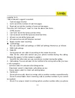 Preview for 16 page of Lemon Duo 302 User Manual