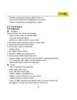 Preview for 26 page of Lemon Duo 302 User Manual