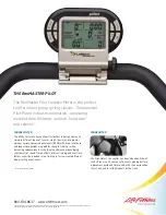 Preview for 3 page of LeMond LeMOND Recumbent Bicycle Brochure