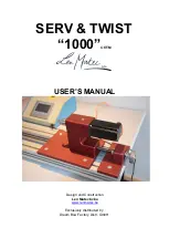 Len Matec SERV & TWIST 1000 User Manual preview