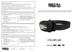 Lena Lighting CYCLOP LED Installation Instruction preview