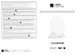 Lena Lighting IQ SUN MED Installation Instruction предпросмотр