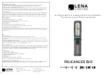 Preview for 1 page of Lena Lighting PELICAN LED EVO Installation Instruction