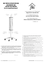 Предварительный просмотр 6 страницы Lena Lighting UV-C Sterilon Air Z1 User Manual