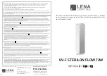 Lena Lighting UV-C STERILON Flow 72 W Instalation Instruction preview