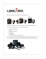 Предварительный просмотр 1 страницы Lencarta safari Instructions Manual