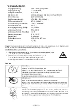 Preview for 61 page of LENCO 8711902066156 User Manual