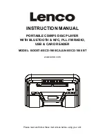 LENCO BOOST-8 Instruction Manual предпросмотр